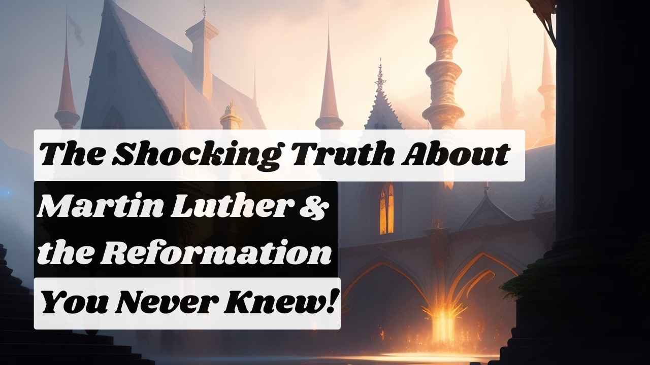 The Shocking Truth About Martin Luther and the Reformation You Never Knew!